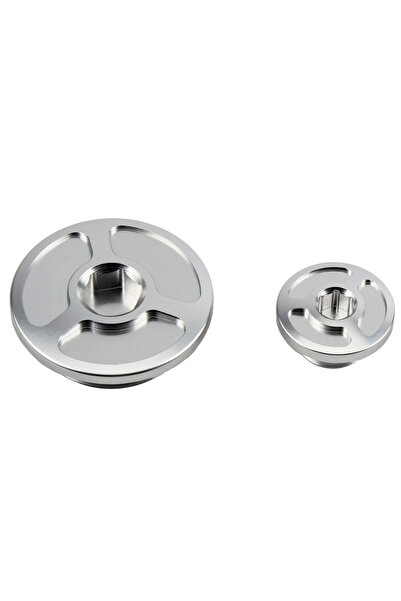 choice2 Silver Motorcycle Engine Crankcase Cover Straight Screw For HONDA XR ...