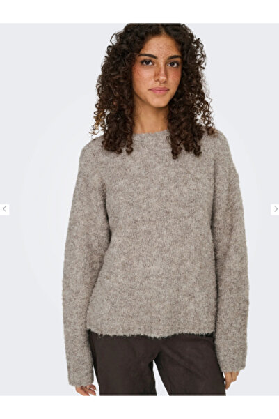 ONLY Onlcille LS O-Neck CC Knt 15350786 Kadın Kazak
