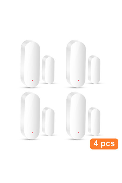 Choice1 4pcs Tuya Smart WiFi Door Sensor Smart Home Open Close Detector Smart...