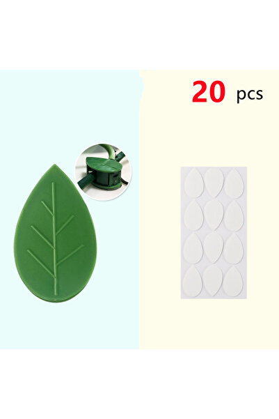 Choice1 20 قطعة من دعامات تثبيت نباتات التسلق الجدارية المصنوعة من الروطان، م...