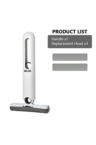 choice2 1 Handle 3 Head Mini Mop Self Squeeze Mop Powerful Folding Household Clean Tools No Hand Wash Strong