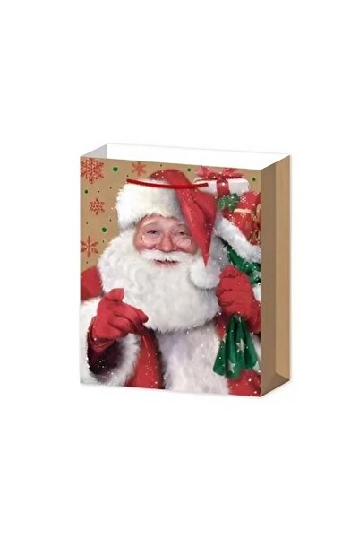 Flippy Set of 6 Gift Bags, Flippy, Santa Claus, Random, Paper, Gift Wrapping, 18.5x22.5x8.5 cm, Multicolor