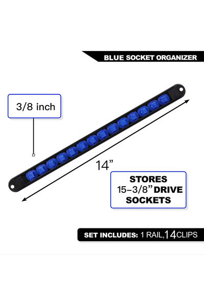 Choice1 منظم سلال دوار 360 درجة، قطعة واحدة، 3-8، 1/4، 3/8، 1/2، جودة ممتازة،...
