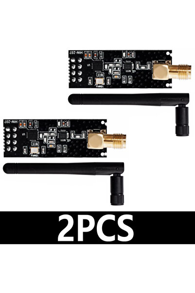 Choice1 NRF24L01 2 قطعة NRF24L01 PA LNA وحدة لاسلكية مع هوائي مسافة طويلة 100...