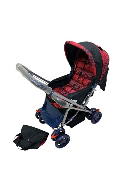 BabyCara عربة أطفال بريميوم من عمر 0 إلى 3 سنوات بمقبض قابل للعكس ومظلة خفيفة...