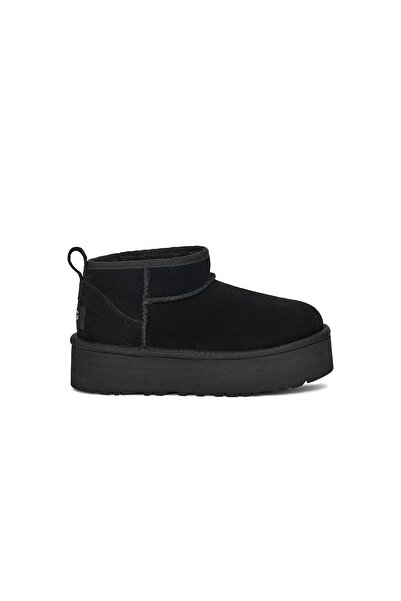 UGG K CLASSIC ULTRA MINI PLATFORM BLACK (SIYAH) 1157791K