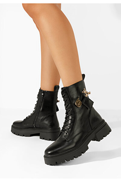 B T Shoes Αρβυλάκια γυναικεία Siaca μαύρα