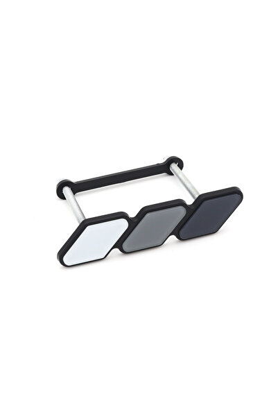 Choice3 Black 3 Colors Grille Badge Tri Colors Emblem For Toyota Tacoma Tundr...