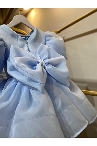 Laresse Balon Kollu Tokalı Kız Çocuk Abiye Elbise