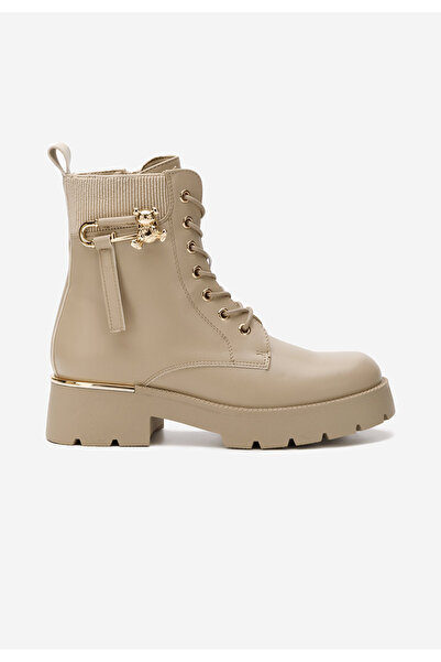 B T Shoes Αρβυλάκια γυναικεία Eryn V2 χακι