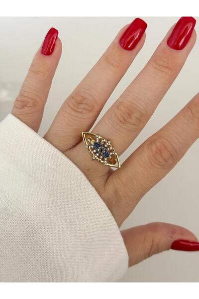 CHARMLUCKY TAŞLI GÖZ YÜZÜK