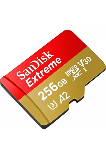 SanDisk بطاقة ذاكرة، 256 جيجابايت، أحمر وأسود