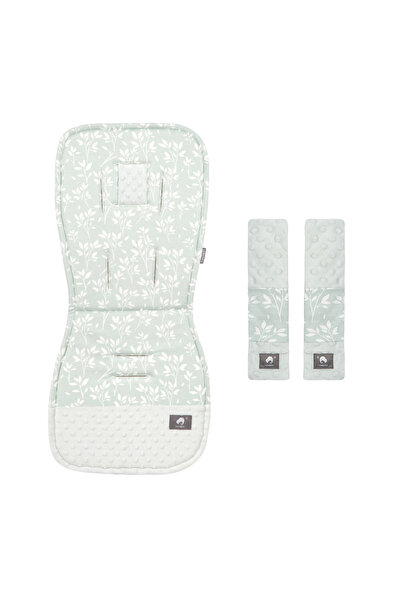 Choice1 grass Stroller Cushion & Seat Belt Cover 2Pcs/Set Universal Baby Pram...