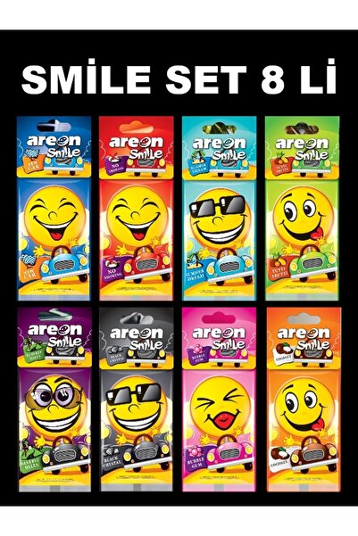 Areon Nova Petrol Smile 8'li Kaliteli Oto Araç Kokusu