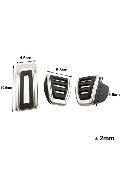 Choice4 MT without Rest Car Pedal Cover For Skoda Rapid Octavia 5E 5F A7 for ...