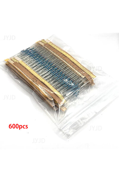 choice2 600 قطعة في كيس 300/600 قطعة 1/4 واط مقاومة فيلم معدنية 30 قيمة مجموع...