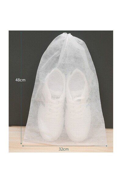 Flippy Set 50 Shoe Storage Bags Flippy, Protective, Travel, Nonwoven, Dustproof, Sun Protection, Anti-Yello