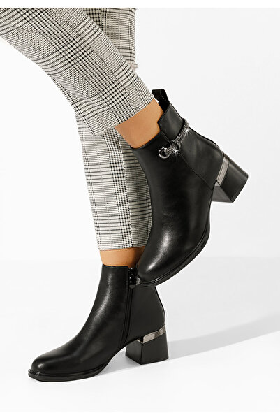 B T Shoes Elegant black Preciousa ankle boots