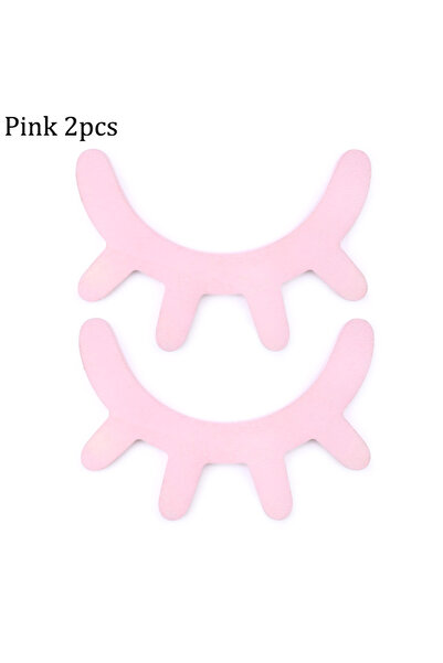 Choice1 Pink 2pcs 2pcs Sleepy Eyes Wall Decor Wooden 3D Cute Eyes Eyelash Pattern Wall Sticker Suitable For