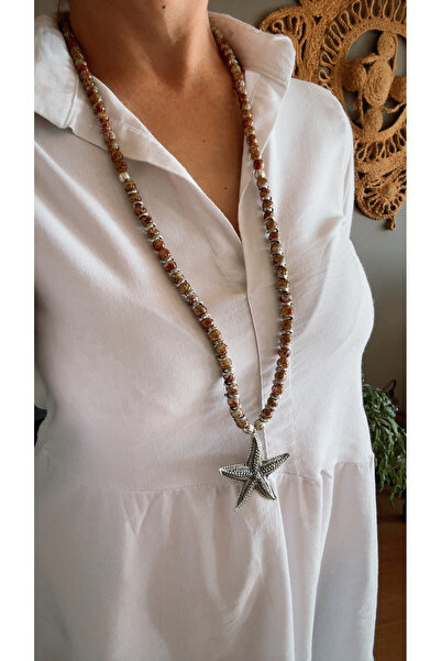 by özllem Design Starfish Long Necklace