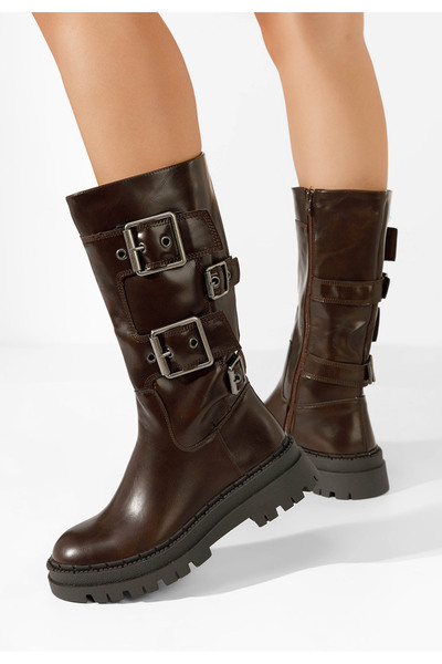 B T Shoes Cizme dama Sevastiana grena