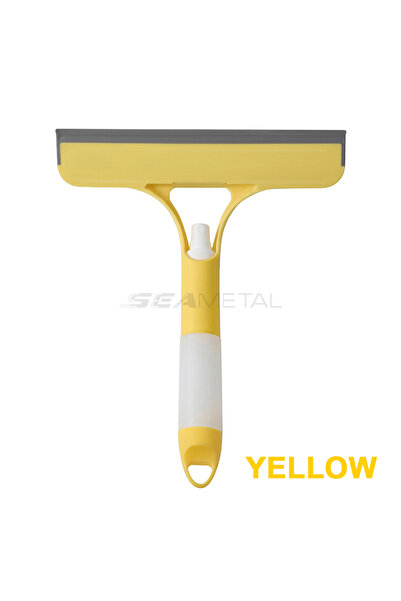 Choice1 Yellow 1pc SEAMETAL 3 IN 1 Car Scraper Window Cleaning Wiper Muitifun...