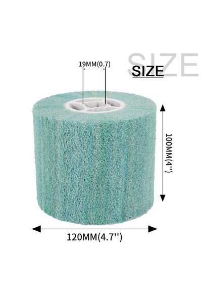 Choice3 فرشاة تلميع معدنية من النايلون غير المنسوج، حبيبات 320، من NuoDunco، ...