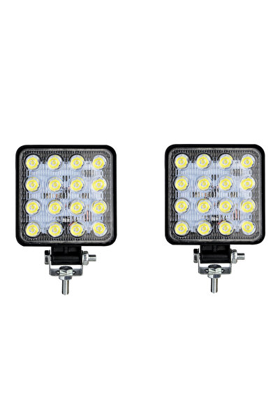 Choice1 قطعتان أو 4 قطع من مصابيح LED صغيرة بقدرة 48 واط تعمل بجهد 12 فولت، م...