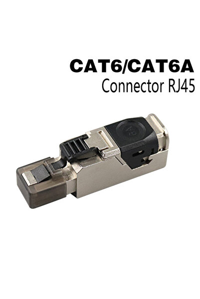Choice1 كابلات CAT6 وCAT6A سوداء جديدة RJ45 وCat8 وCat7 وCat6A، موصلات معدنية...