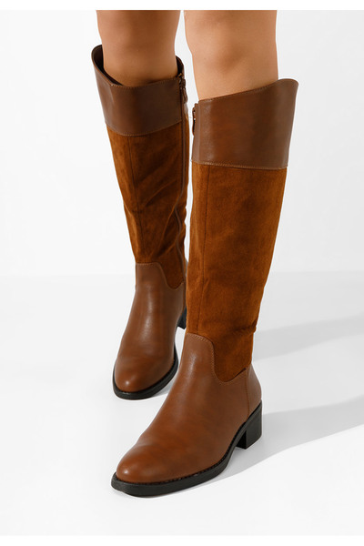 B T Shoes Γυναικείες μποτες Yrina ταμπά