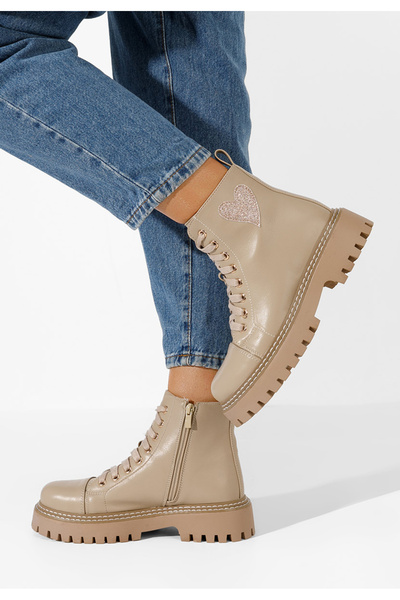 B T Shoes Bocanci dama Catherines kaki