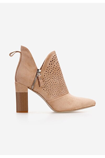 B T Shoes Γυναικεία Μποτίνια Lopera χακι