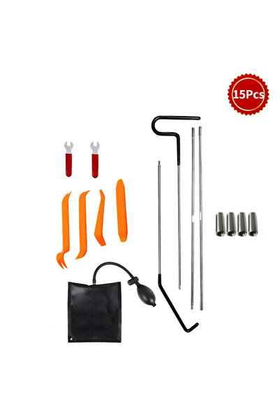 Choice Set 3-15Pcs PWS Auto Tool Kit Door Open Grabber Lockout Lock Pick Set ...