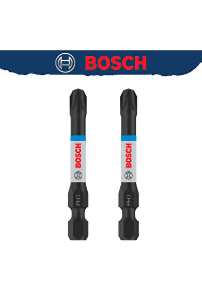 Choice9 PH3 55MM 2PCS BOSCH Impact Control Screwdriver Bit PH/PZ 55mm S2 Modi...