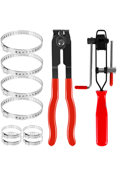 Choice1 1 set CV Boot Clamp Pliers Set Stainless Steel Car Banding Tools Kit ...