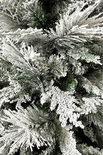 BeySüS Yılbaşı Çam Ağacı Kendinden Karlı 180 cm 455 Yoğun Dal