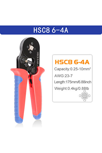 Choice HSC8 6-4A Crimping Pliers Ferrule Sleeves Tubular Terminal Tools HSC8 ...