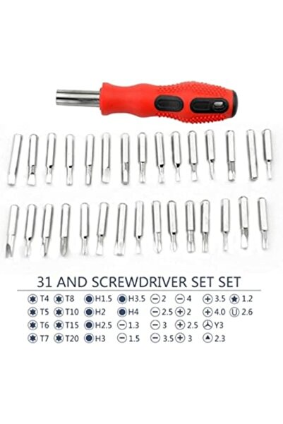 STOREMAX BRFShop Tornavida Bits Uç Seti 31 Parça, Elektronik Telefon Tamir Tornavida Takımı Yumurta Şekl