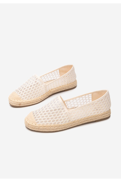 B T Shoes Desira beige women's espadrilles