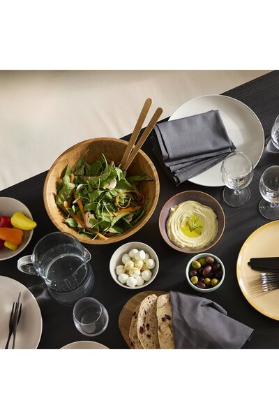 IKEA GRÖNSAKER Serving Bowl, Bamboo, 28 cm