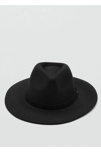 MANGO Woman %100 yün şapka