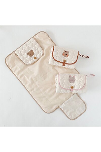 Flippy Πολυλειτουργική κουβέρτα, Flippy, για αλλαγή πάνες, αδιάβροχη, βαμβακερή, 50 x 70 cm, φορητή, κότσο