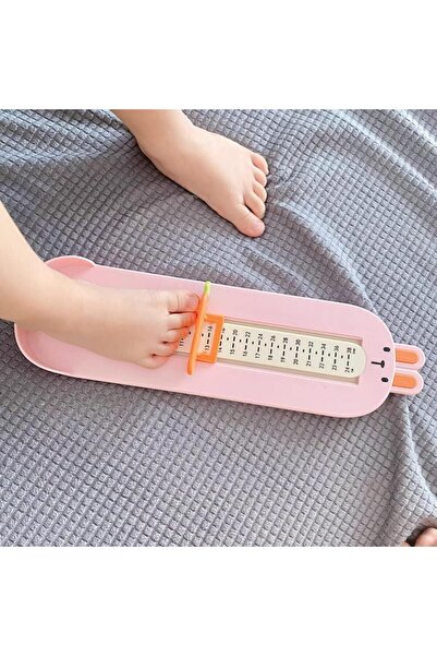 Flippy Foot Measuring Device for Babies, Flippy, 6-24, Bunny Model, Pink