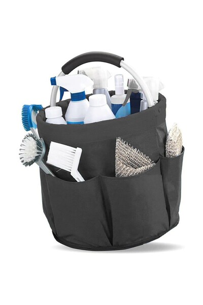 Flippy Tool Basket Bag 17L, Flippy, External Pockets, Portable Picnic Basket, Beach Basket, Cleaning Basket