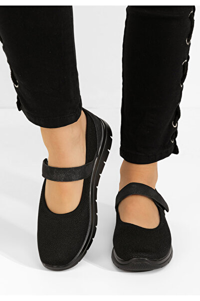 B T Shoes Černé dámské baleríny Maila