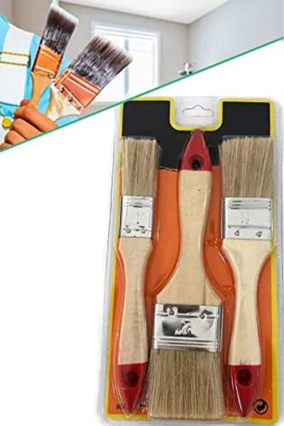 STOREMAX Sersashop Carving Brush Set 3-Piece Paint Brush Set 266450