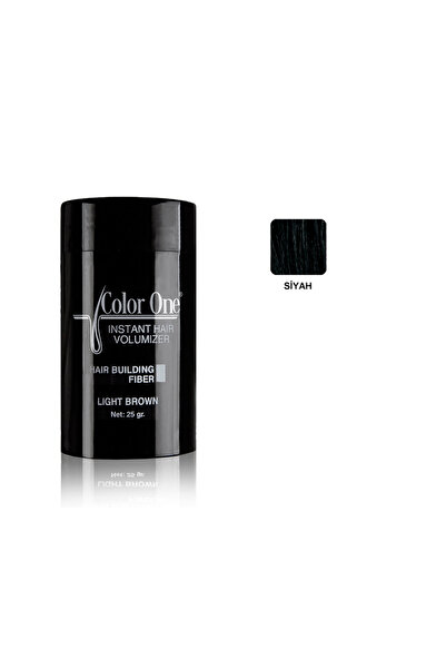 Color One 25 Gr. Siyah/Black Saç Tozu Topik Hair Fiber