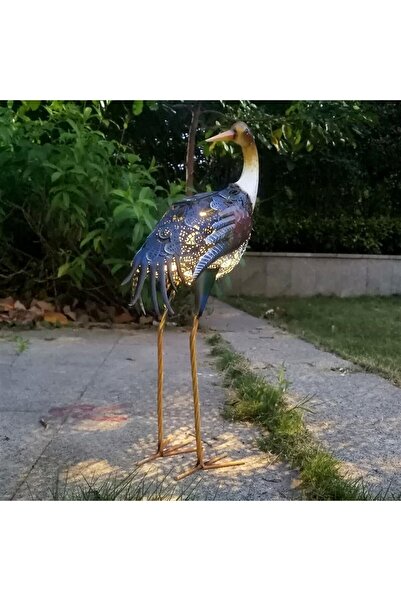 Flippy Garden Decoration with Solar Lamp - Bird Model, LED, Solar Charging, 57x32x17 cm, Multicolor