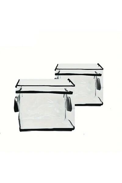 ONSG Κουτί Αποθήκευσης, Flippy, PVC + Ύφασμα, Αδιάβροχο, Τσάντα Βιβλίων, Διαφ...