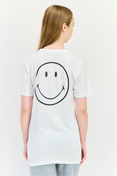 Ellesse Women Sportswear Fit Short Sleeve Outdoor T-Shirt, White